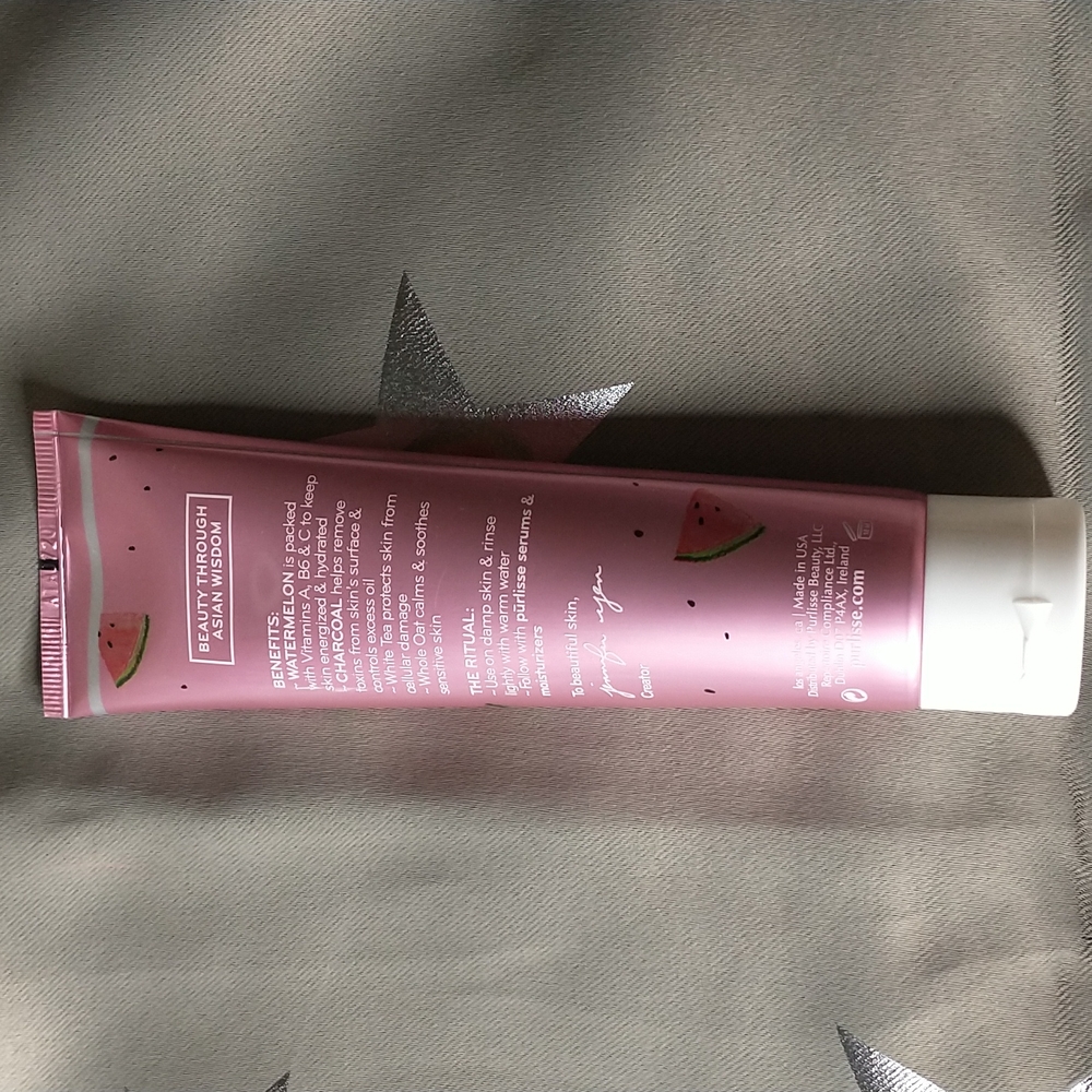 Purlisse watermelon + charcoal purifying cleanser - Picture 3 of 3